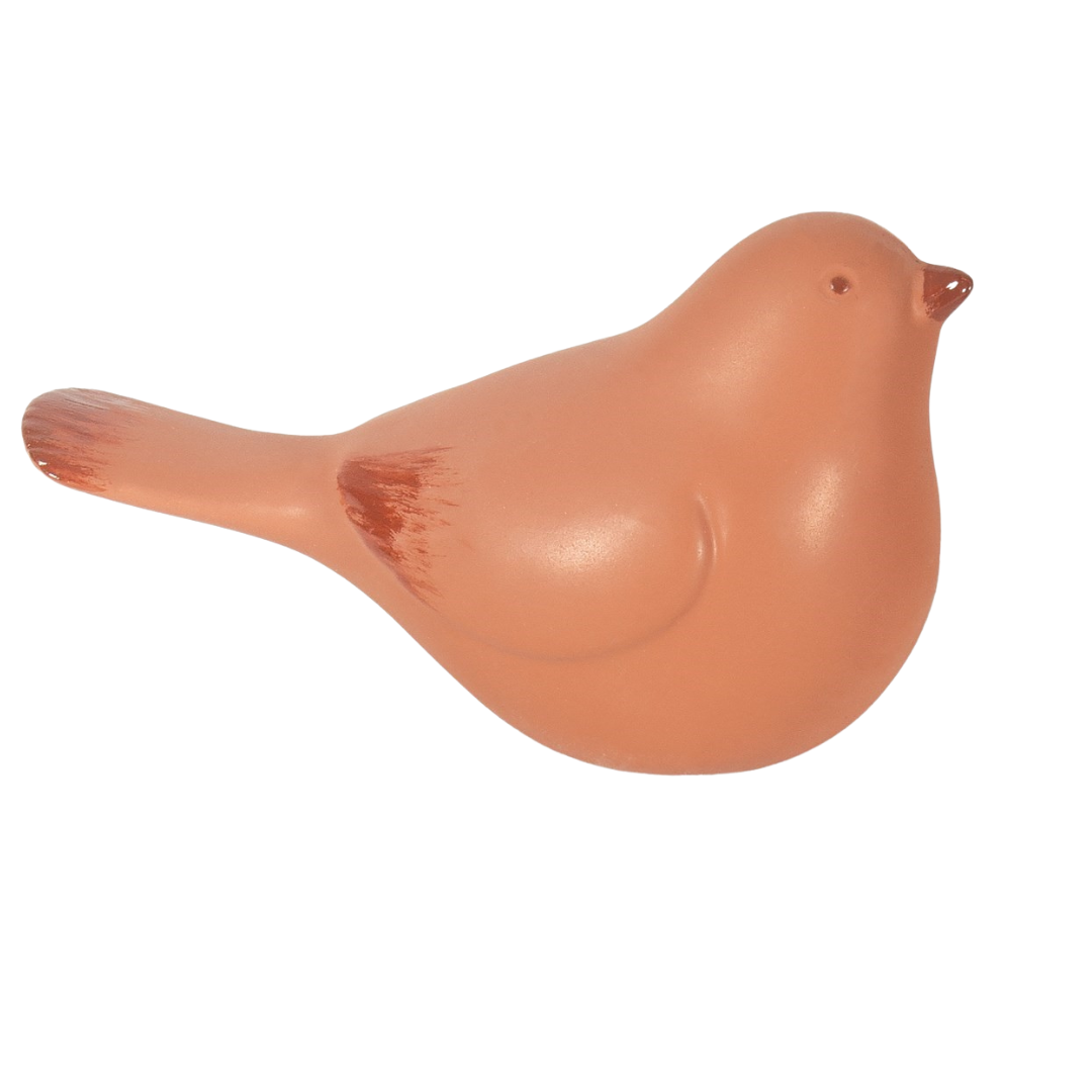 Orange Ceramic Bird Assorted Styles