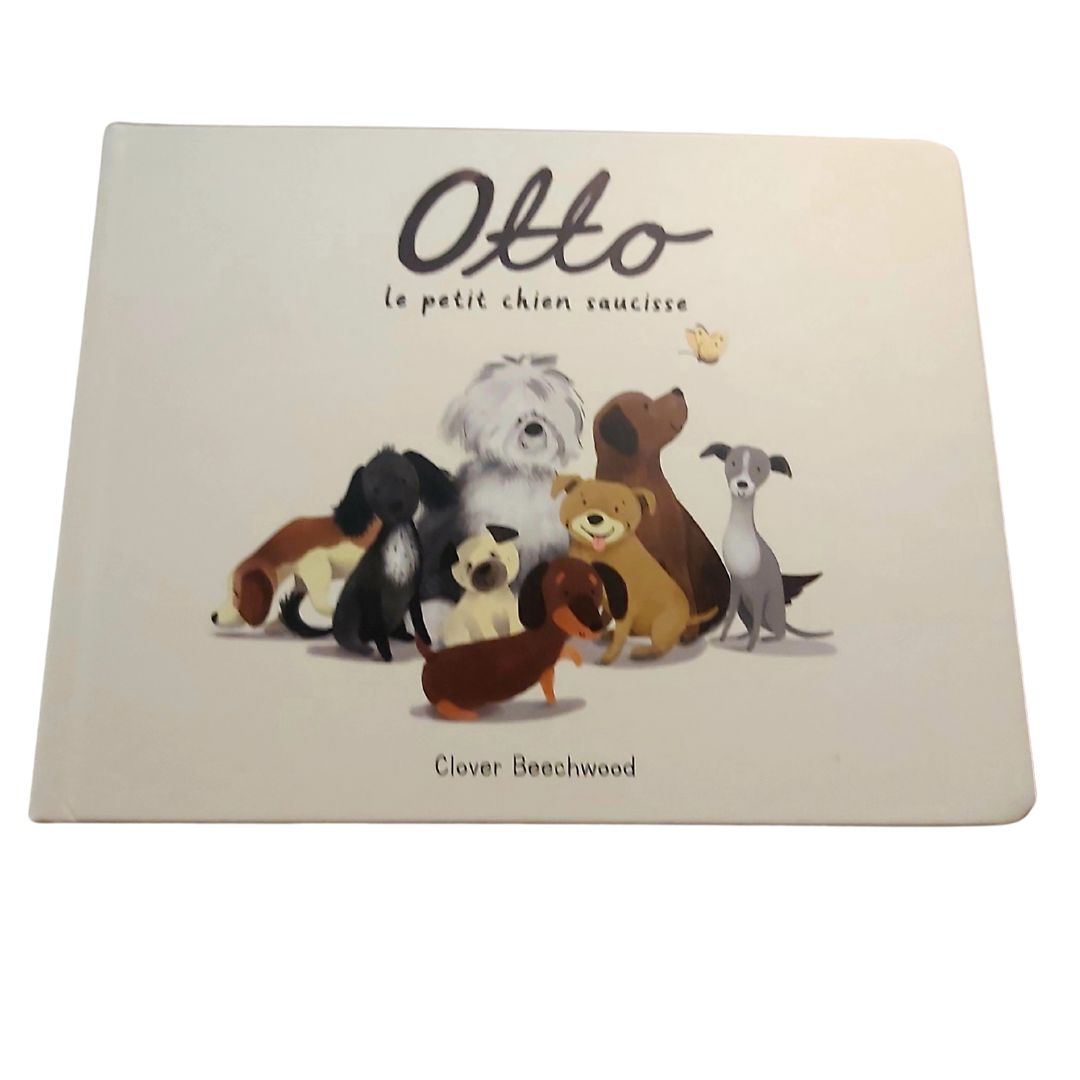 Jellycat Otto the Loyal Long Dog Book (FR)