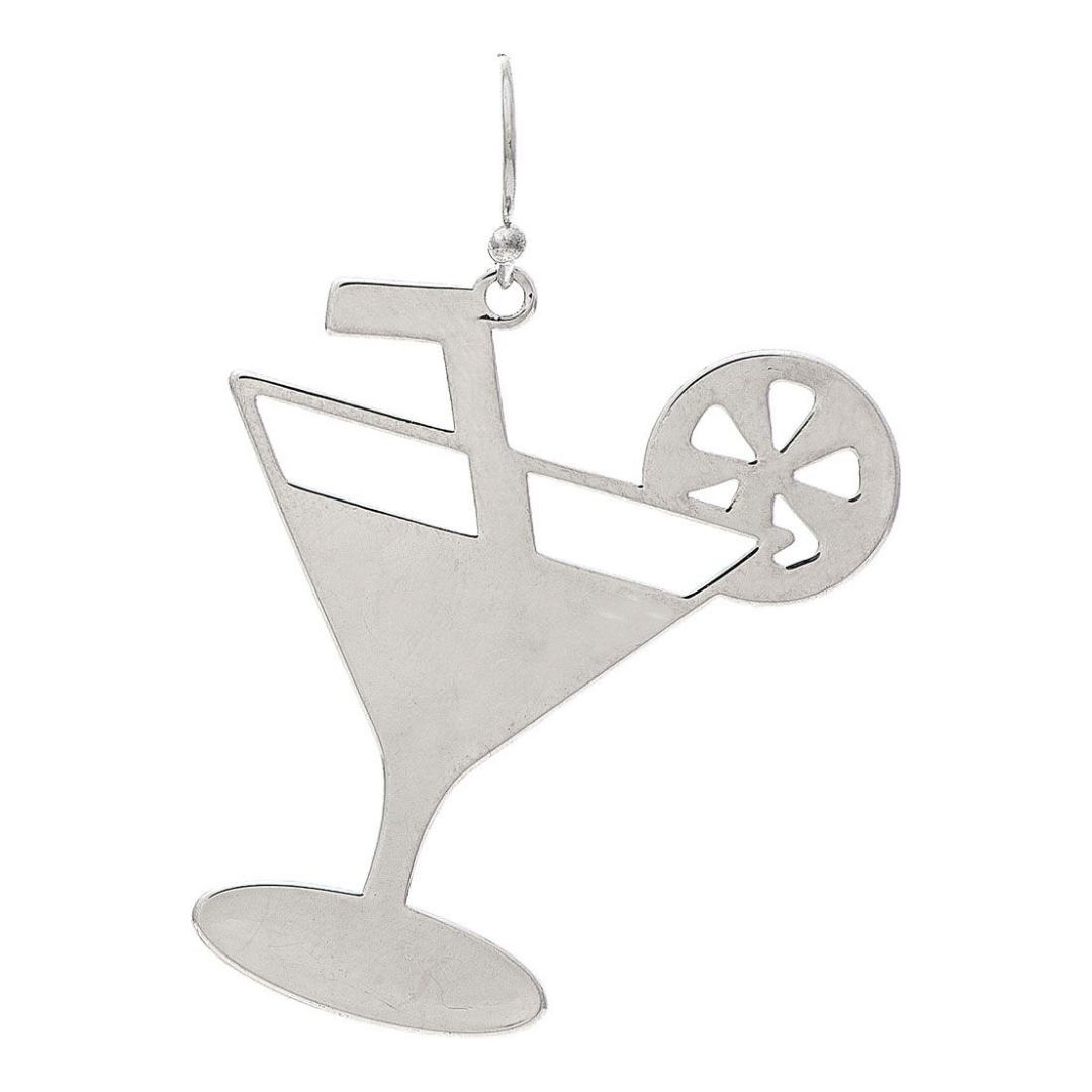 Martini with a Twist Earrings