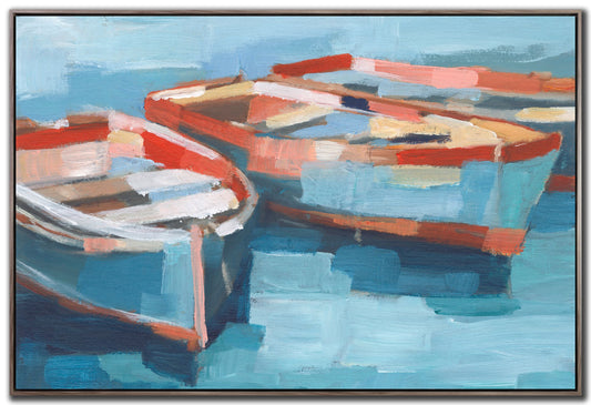 Abstract Boats Print 30" x 45" *Pick Up Only