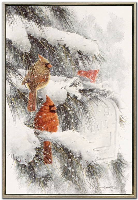 Male and Female Cardinal Print *Pick Up Only