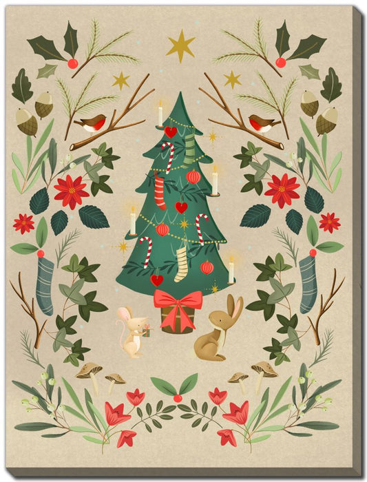 Folk Style Tree Print *Store Pick Up Only