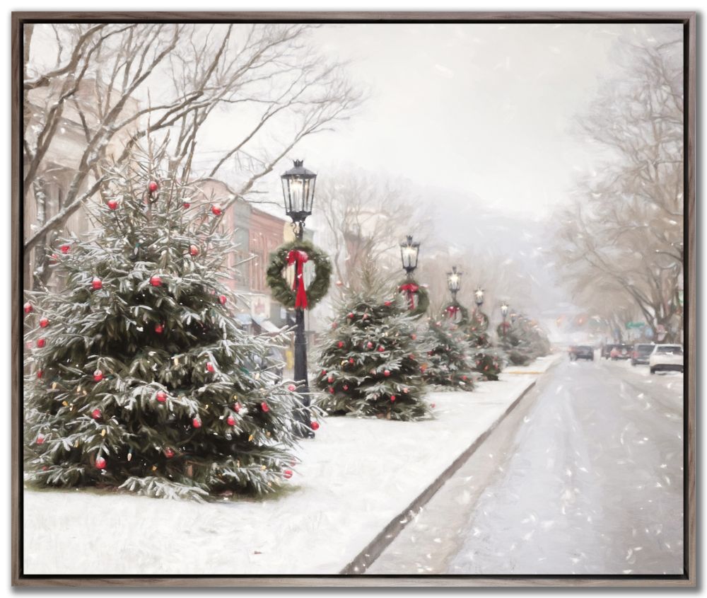 Evergreen Streetscape Print *Store Pick Up Only