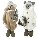 Standing Mouse in Fur Coat - Assorted Styles