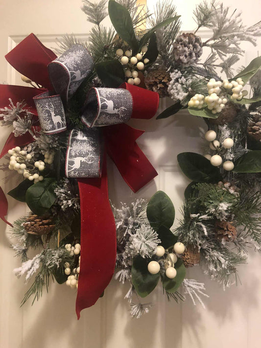 Frosted Winter Wreath *Pick Up Only