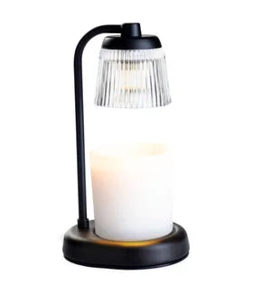 Candle Warmers Black Glass Lamp