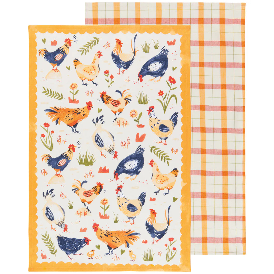 Free Range Tea Towel (s/2)