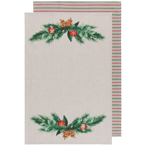 Deck the Halls Tea Towels (Set of 2)
