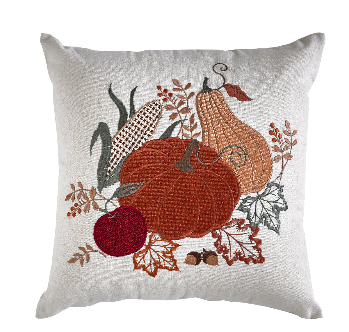 Fall Harvest Cushion 18" x 18" - Joshua & Company