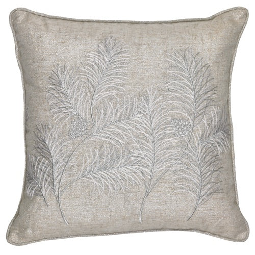 Frosty Pinecone Cushion