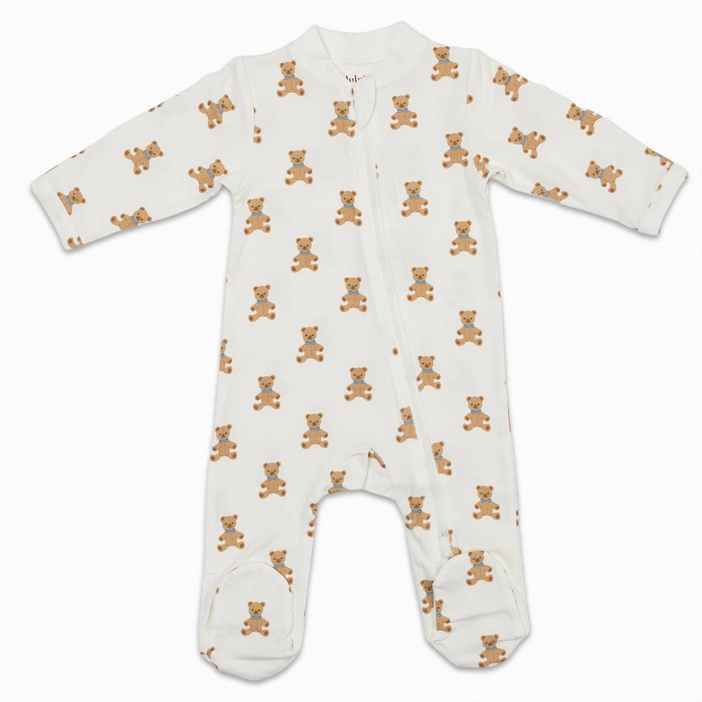 Footed Sleeper - Teddy Bear