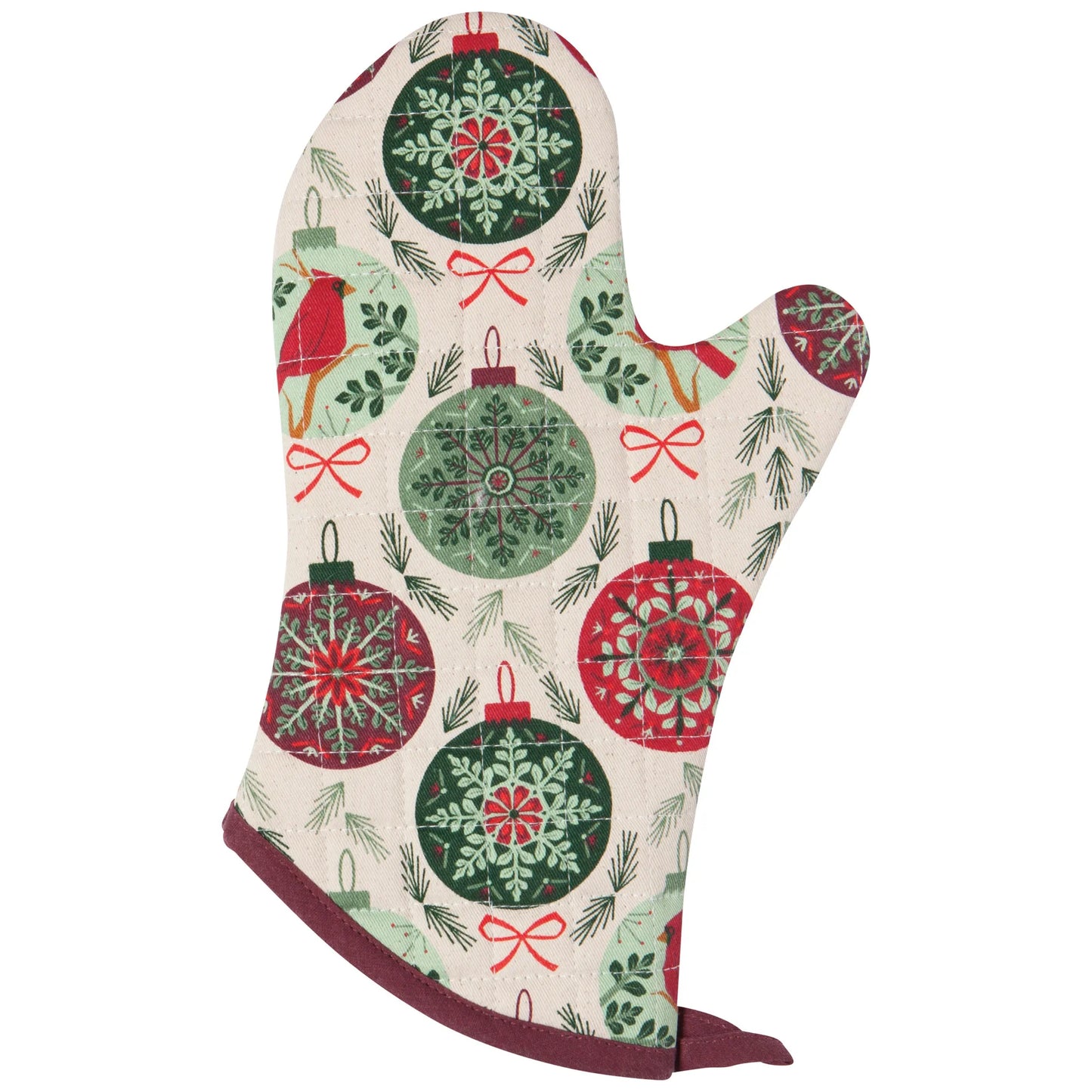 Good Tidings Oven Mitt Pair