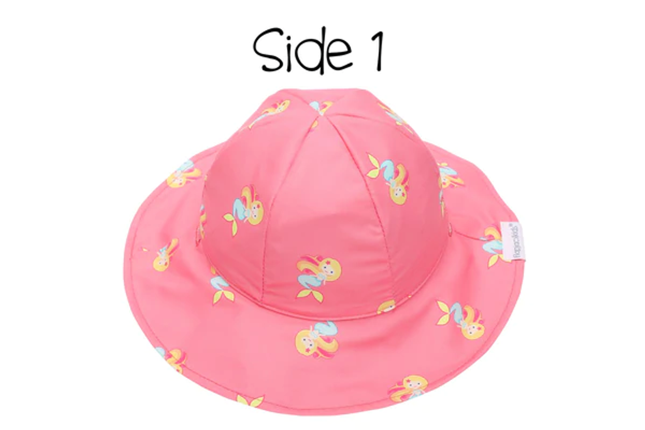 Flapjack Kids Baby Sun Hat Mermaid/Seahorse
