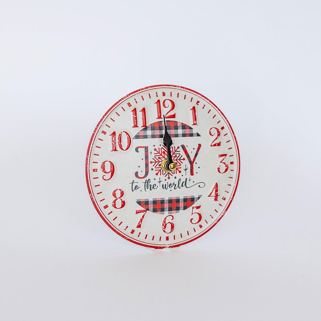 Table Clock - Joy to the World