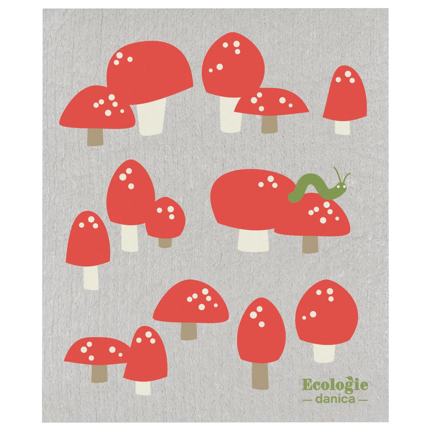 Swedish Dishcloth - Totally Toadstools - Joshua & Company