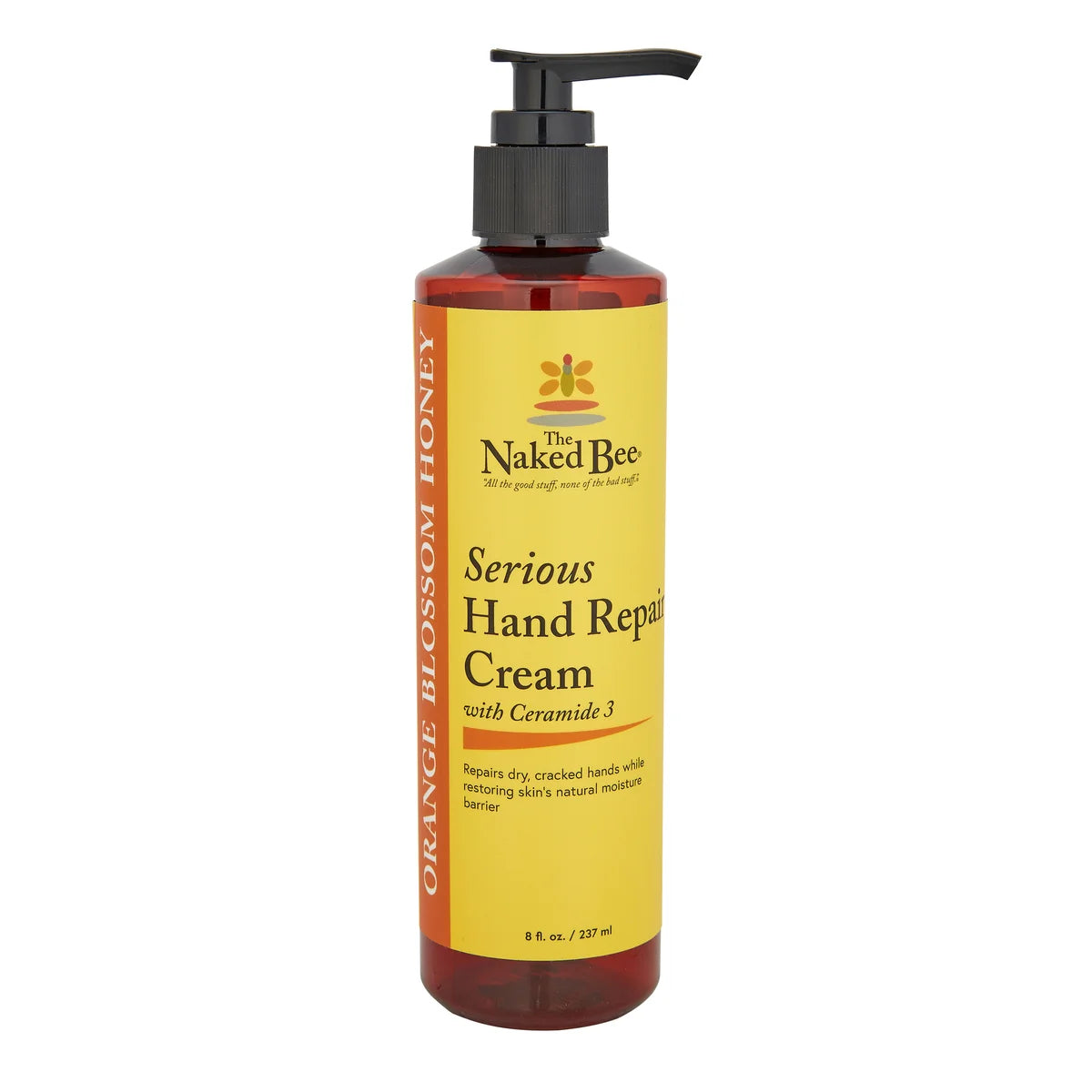 The Naked Bee Serious Hand Repair Cream - Orange Blossom Honey 8oz