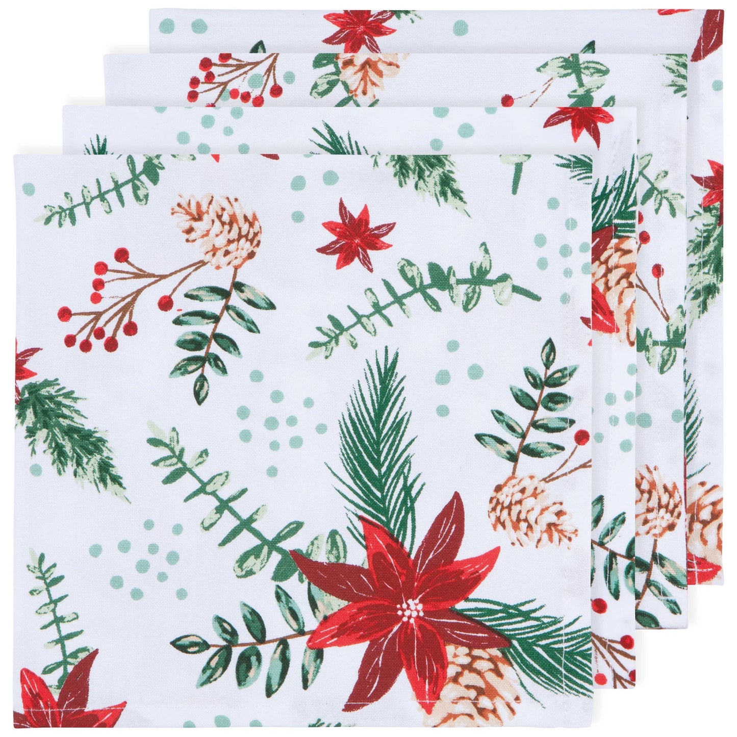 Poinsettia Napkins