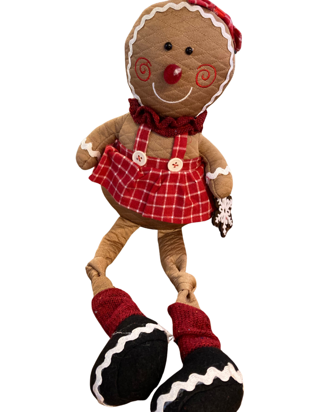Dangly Leg Gingerbread Girl