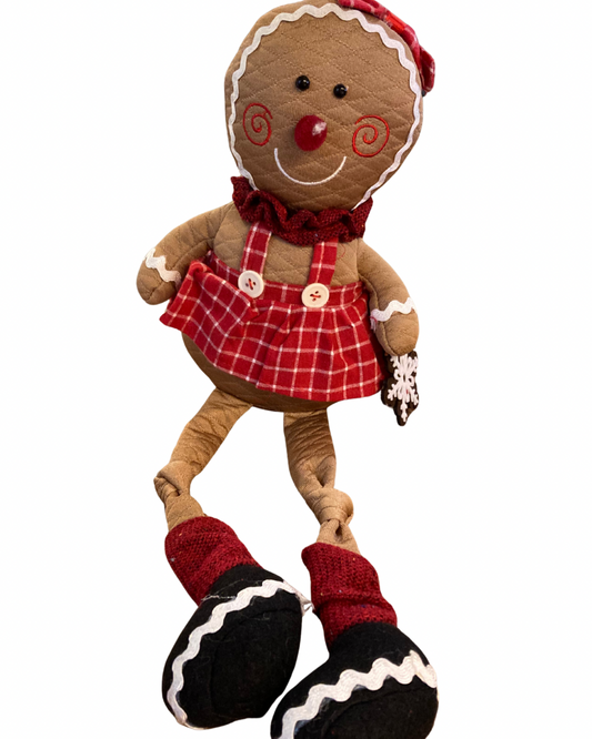 Dangly Leg Gingerbread Girl