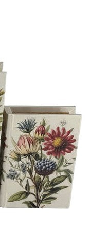 Floral Book Box - assorted - Joshua & Company