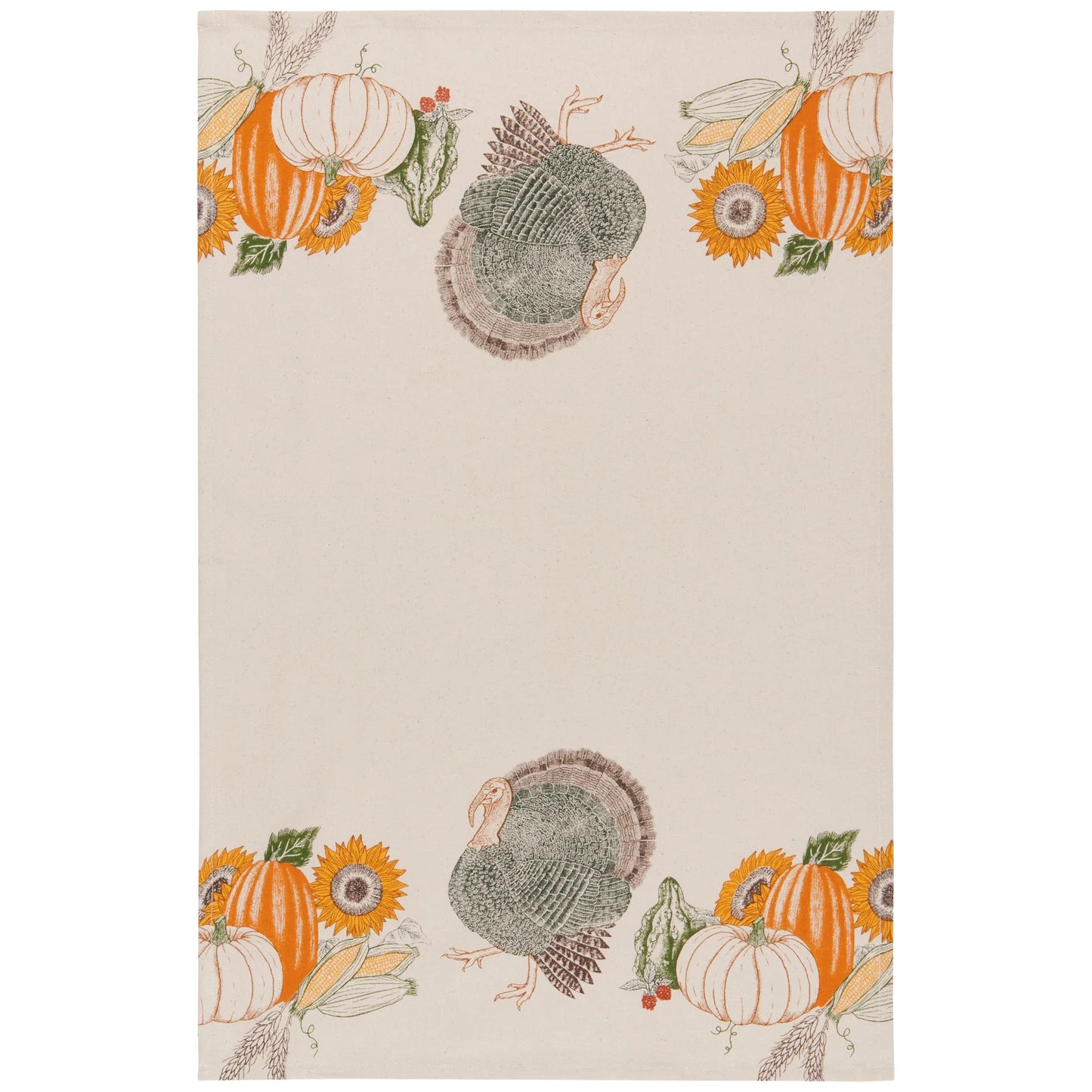 Cornucopia Printed Cotton Dishtowel