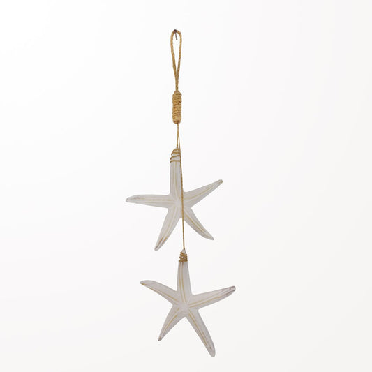 Hanging Starfish Duo