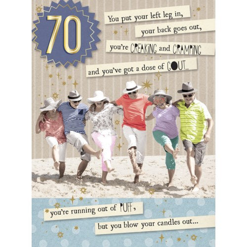 Kicking Legs-Birthday Card - Joshua & Company