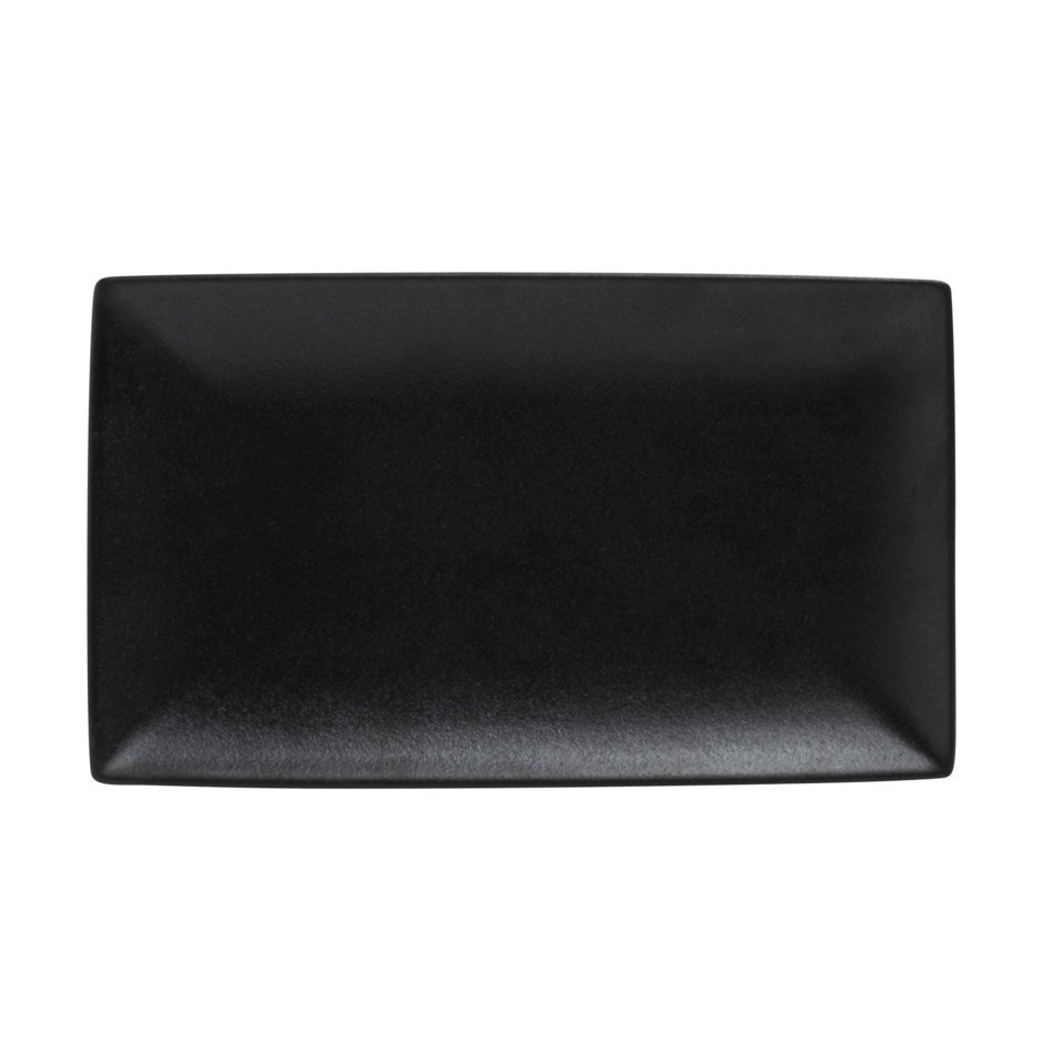 Black Rectangular Platter