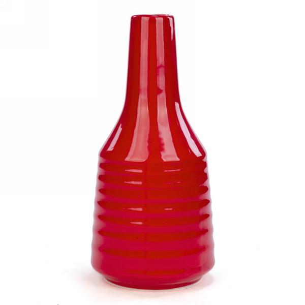 Red Vase