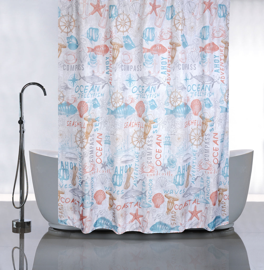 Ocean Adventure Shower Curtain