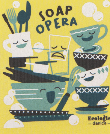 Soap Opera- Swedish Dishcloth