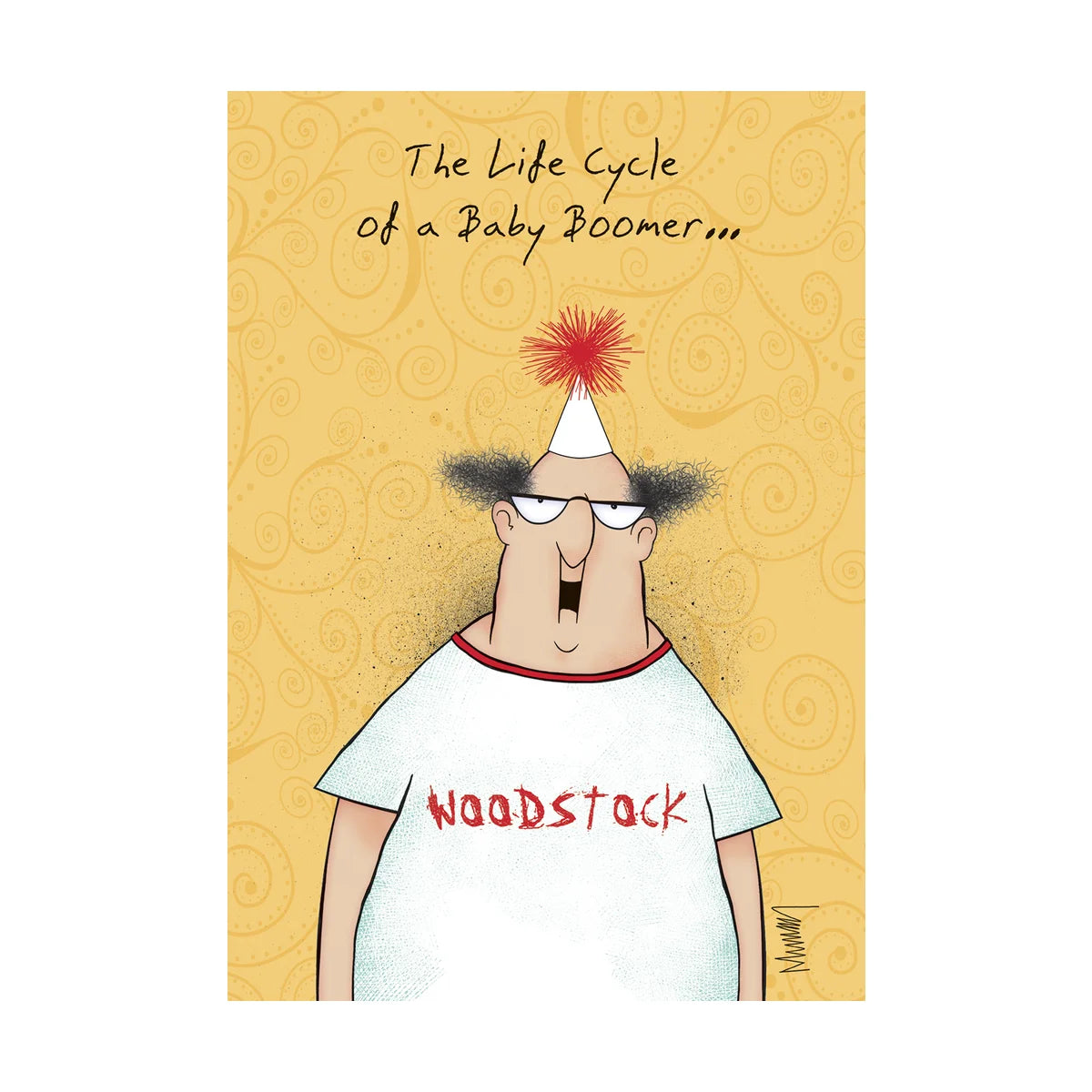 Life Cycle of a Baby Boomer... Birthday Card