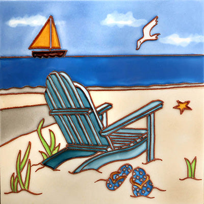 A Day at the Beach Trivet