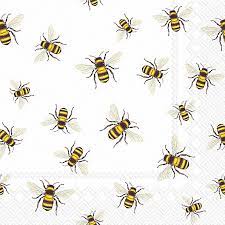 Save the Bees Paper Napkins