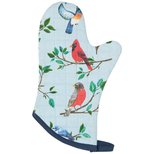 Birdsong Oven Mitt Pair