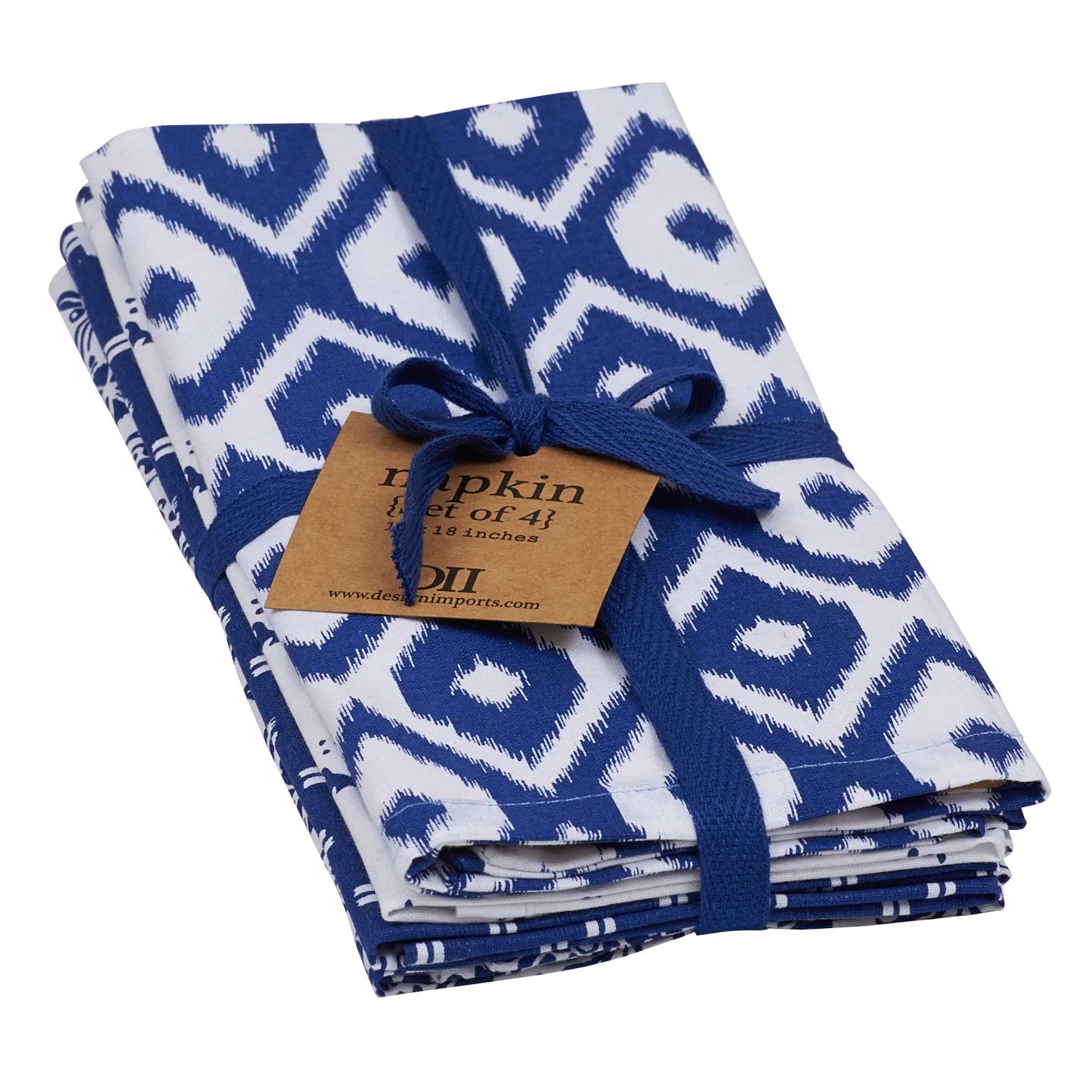 Indigo Prints Napkins (Set of 4)