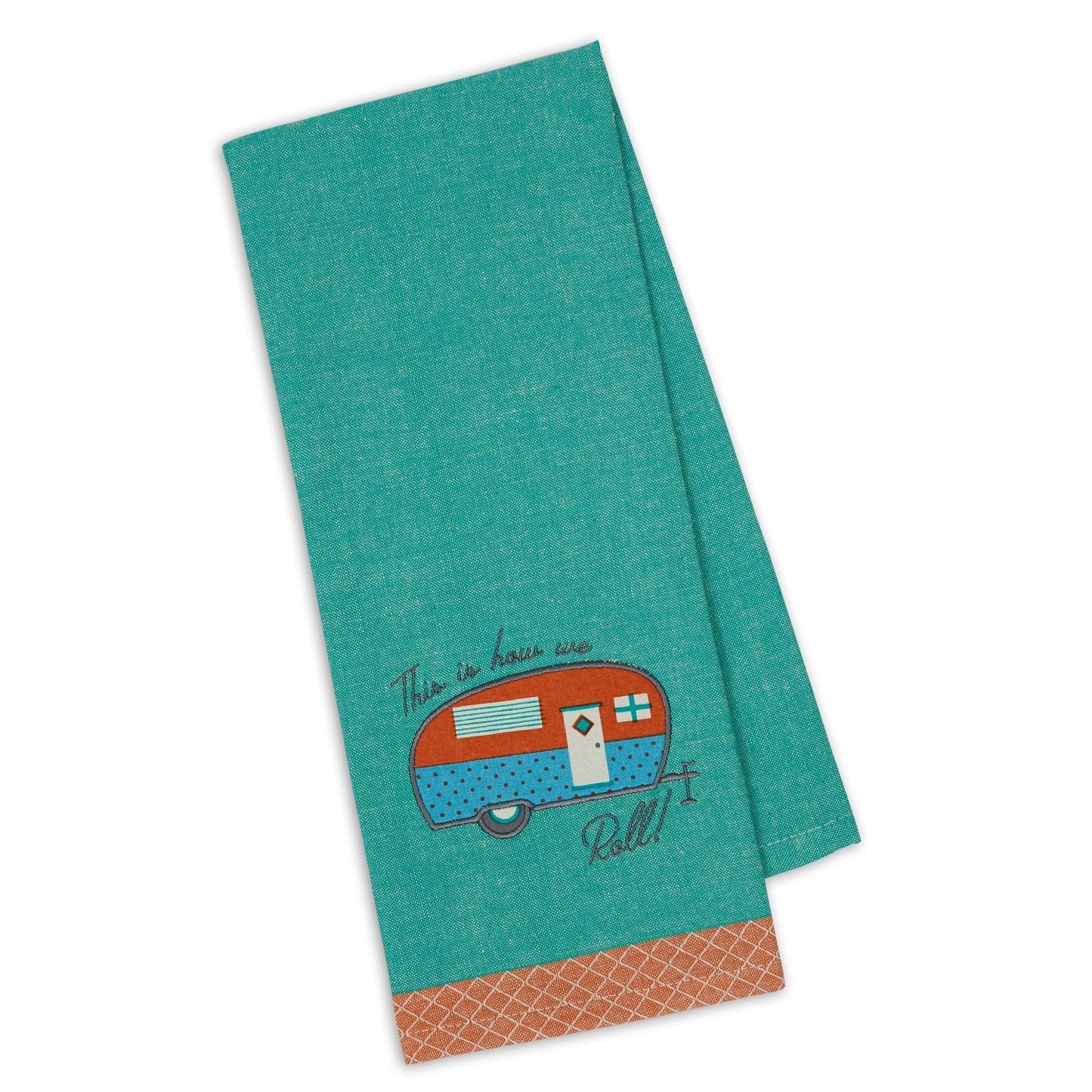 How We Roll Camper Dishtowel