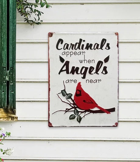 Cardinals Appear when Angels are Near