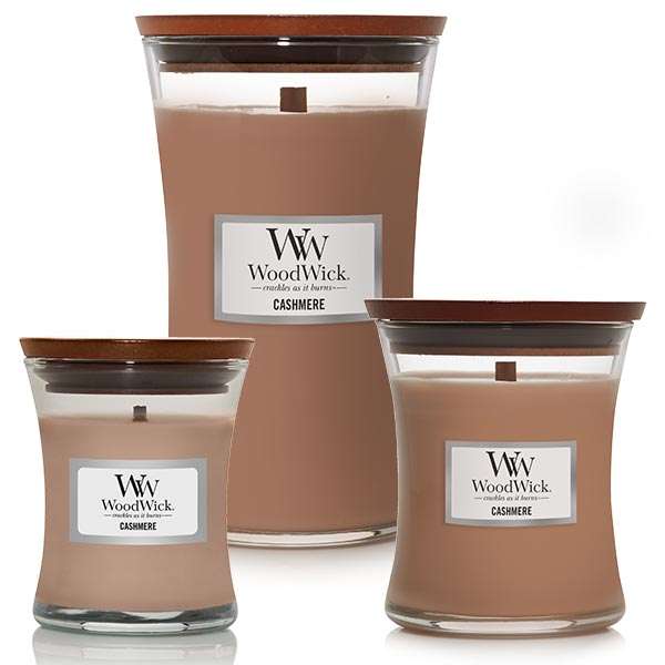 WoodWick Candles & Wax Melts - Cashmere