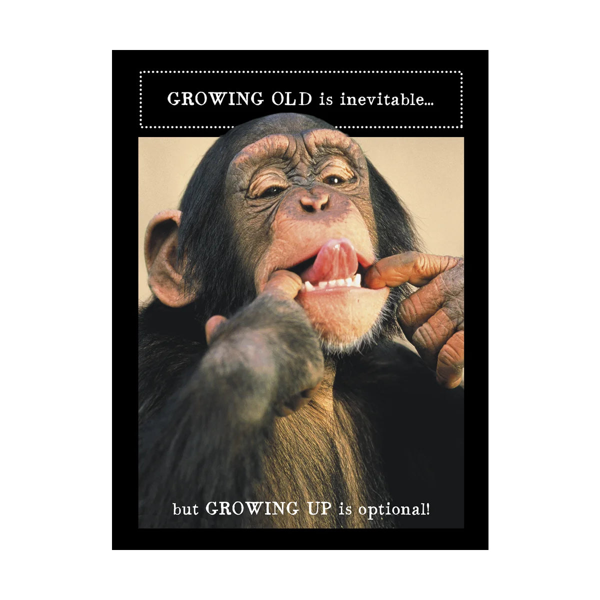 Growing Old Birthday Card