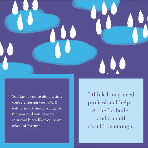 Humorous Reversible Cocktail Napkins DOB