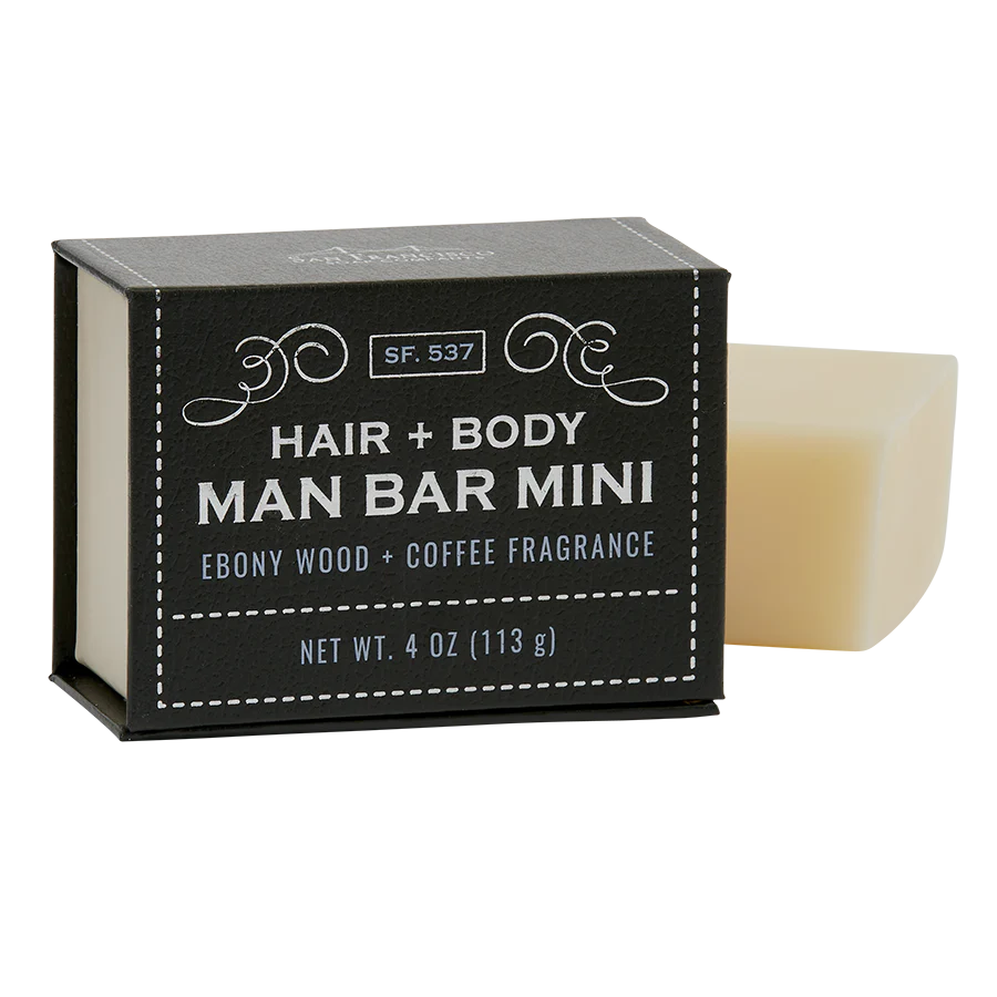 Man Bar Mini Hair & Body Bar San Francisco Soap Company. 4 oz