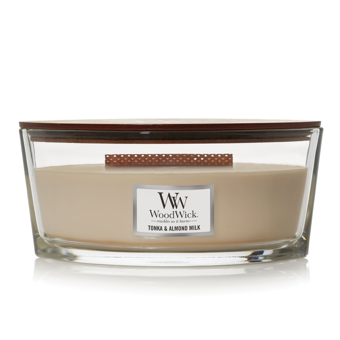 Woodwick Candles- Tonka and Almond Milk