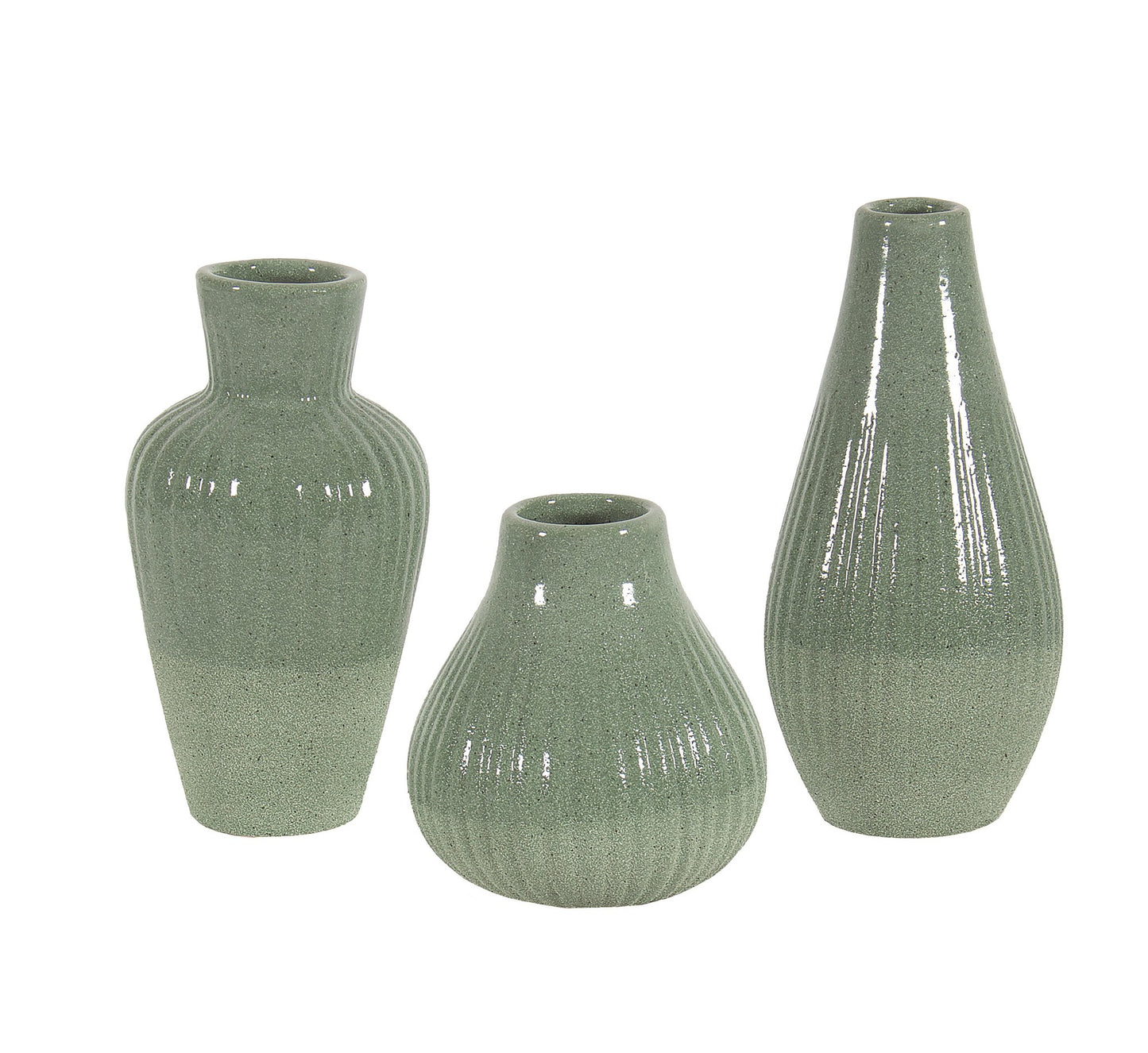 Sage Green Mini Bud Vase (Assorted Shapes)