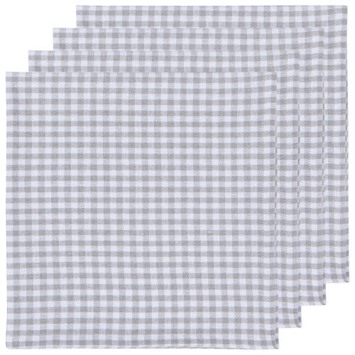 Gingham Napkins Set of 4 (Assorted Colours)