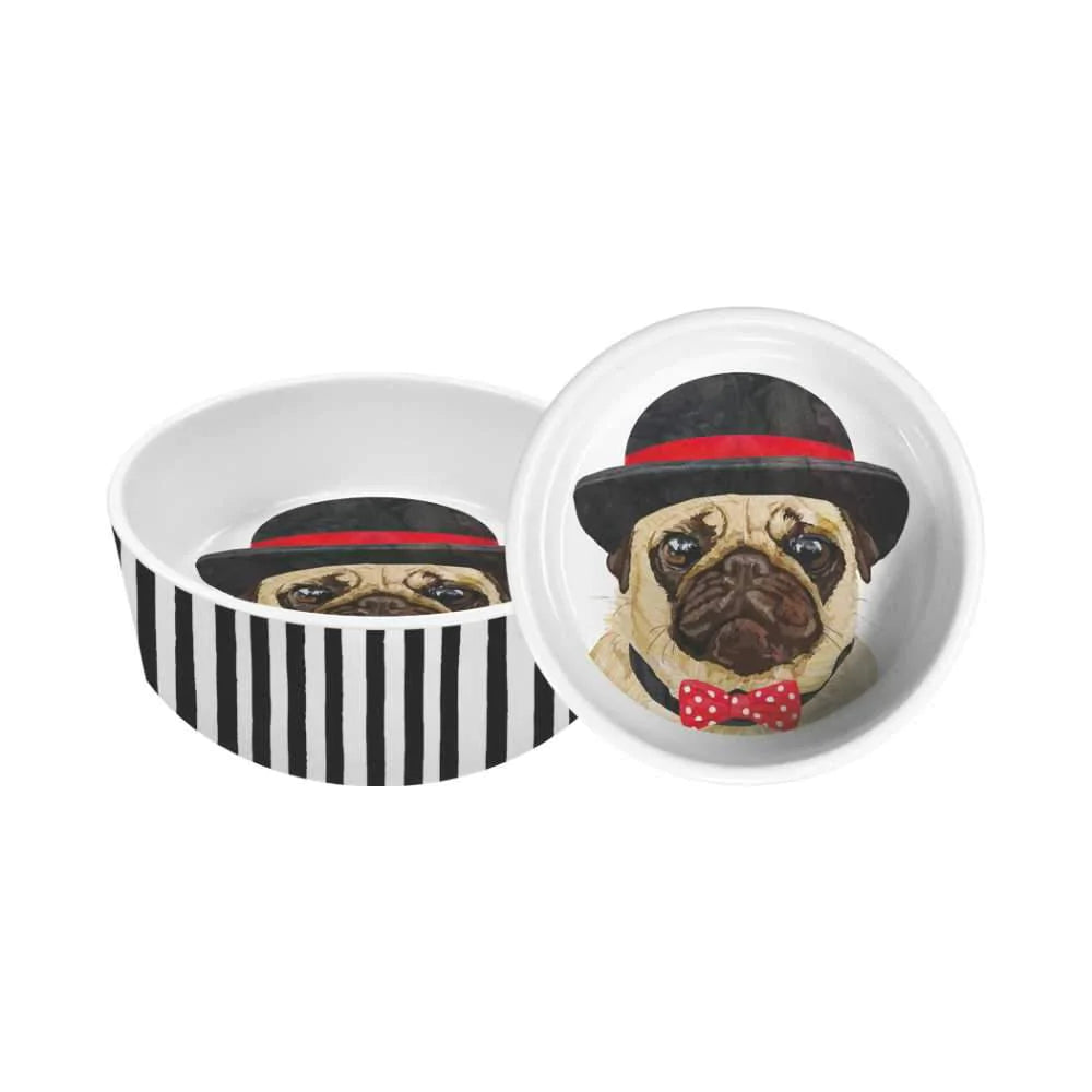 Pet Bowl - Hudson the Pug