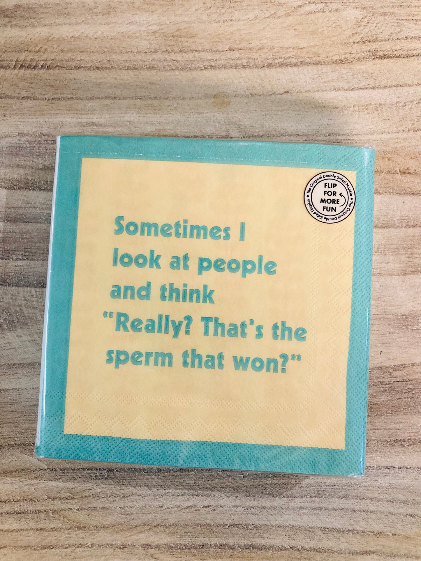 Humorous Cocktail Napkins Well Played