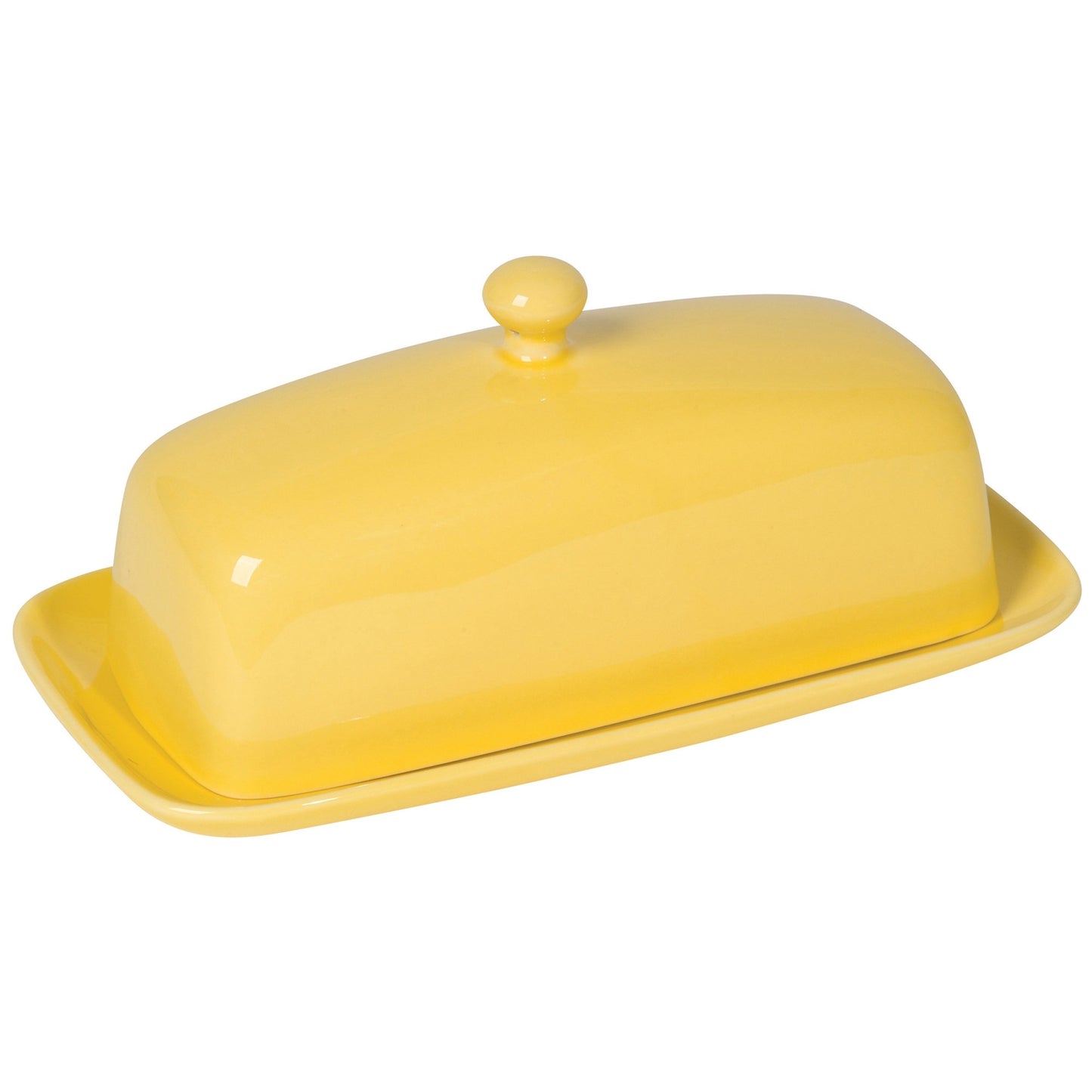 Butter Dish Rectangular - Lemon