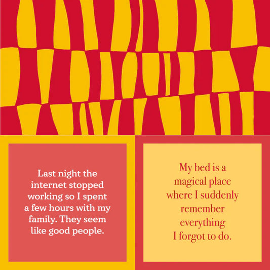 Humorous Reversible Cocktail Napkin Internet