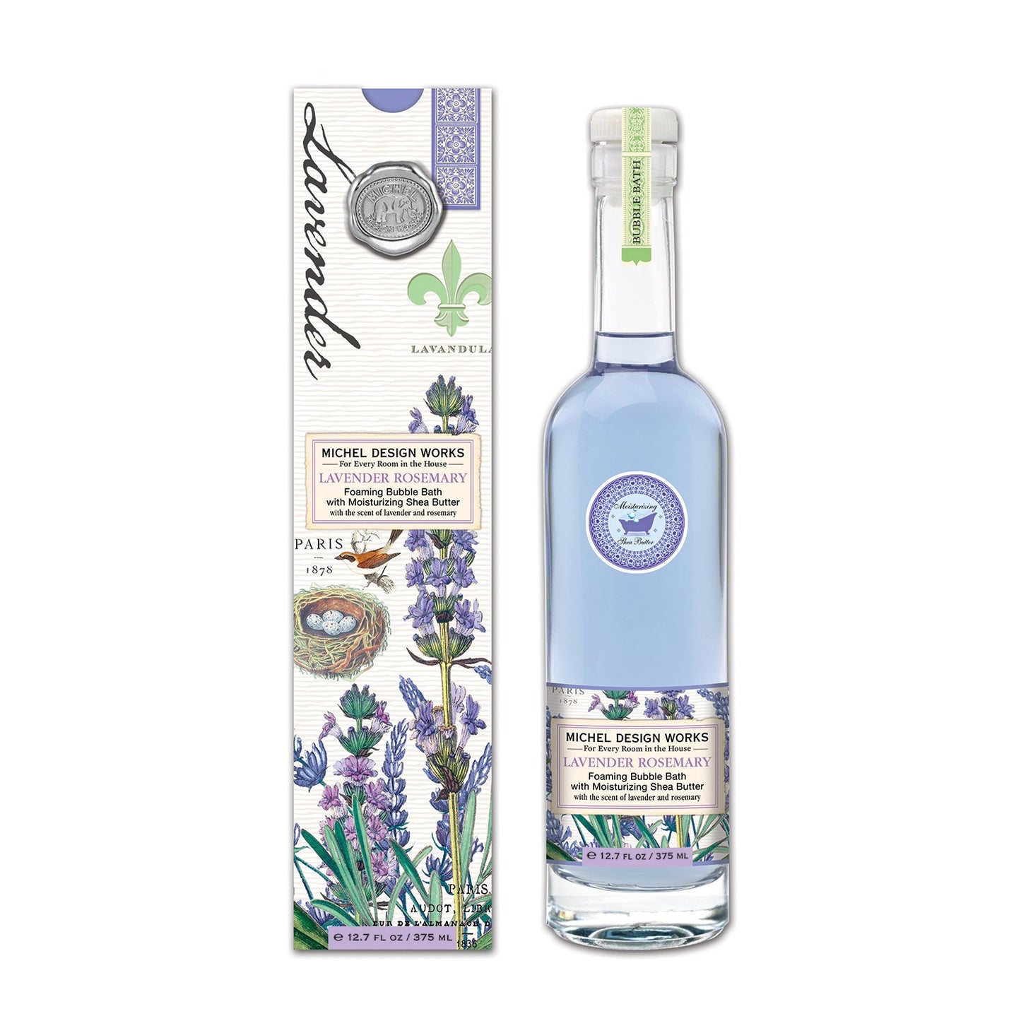 Michel Design Works- Lavender Rosemary Foaming Bubble Bath
